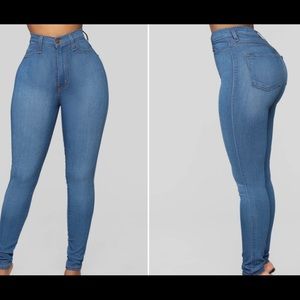 Fashion Nova Classic High Waist Skinny Jeans